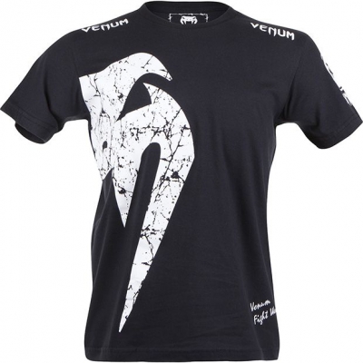 Venum T-shirt GIANT MMA CAMO - czarno/biała